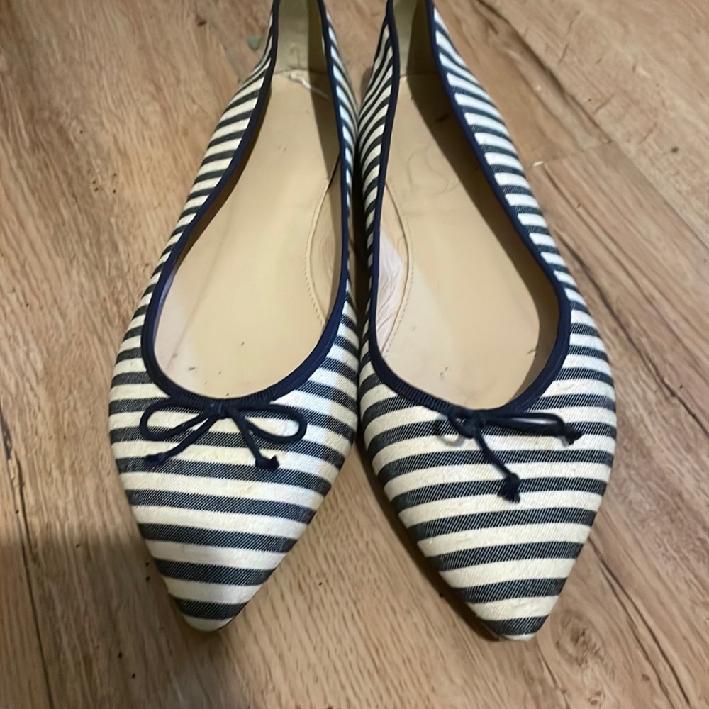 J crew striped fats.